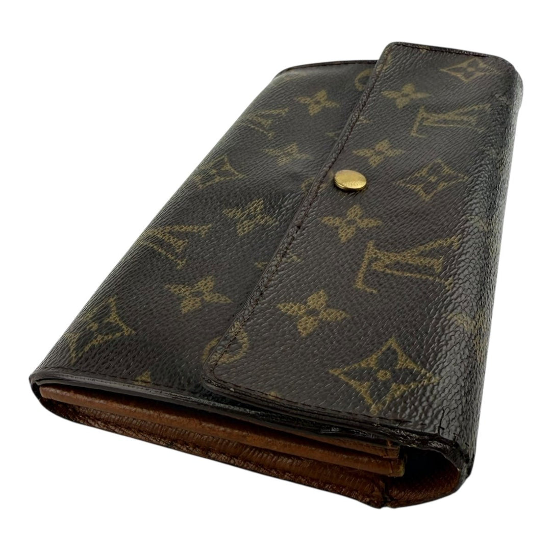 Louis Vuitton Sarah Brown Monogram Femme Wallet - Lux Central
