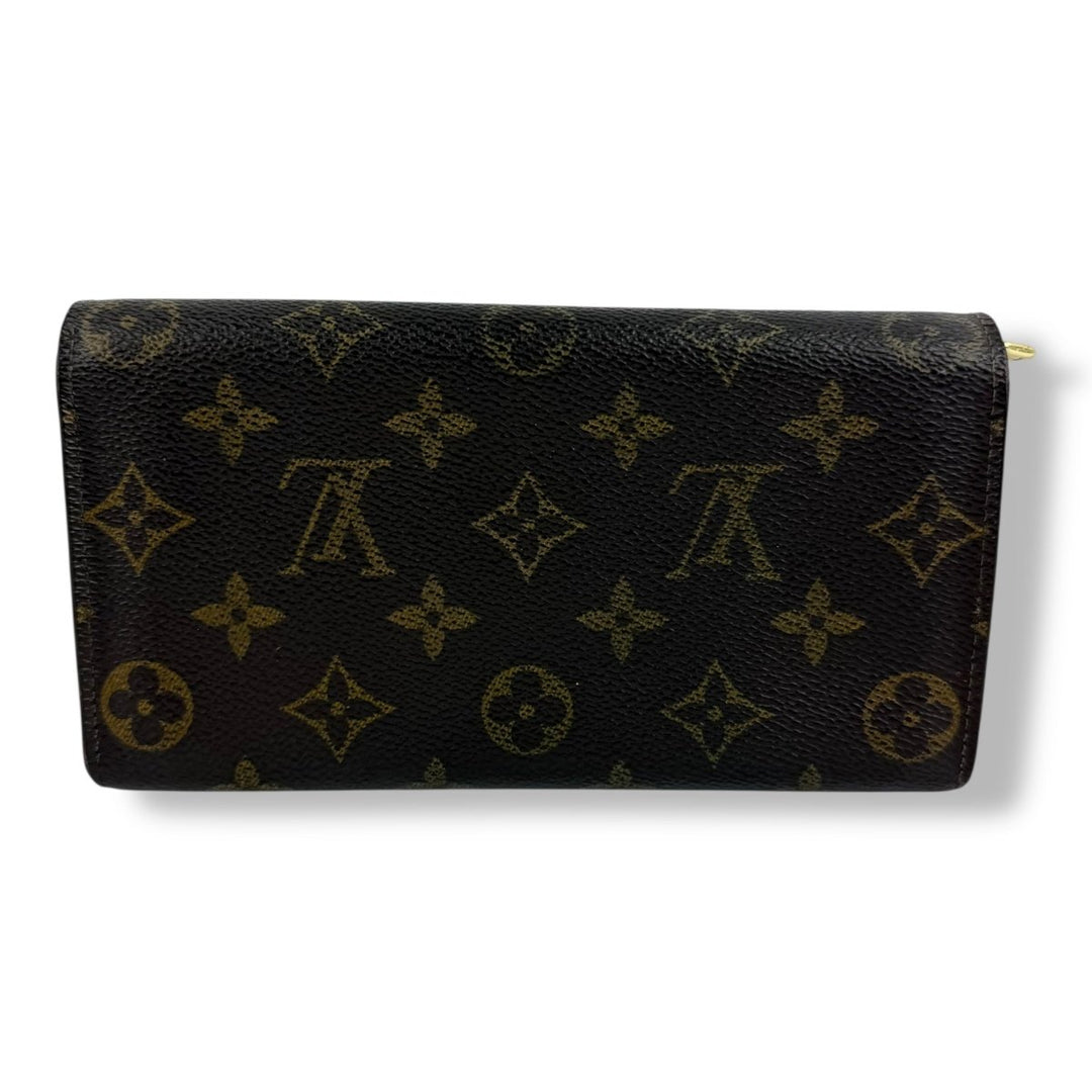 Louis Vuitton Sarah Brown Monogram Femme Wallet - Lux Central