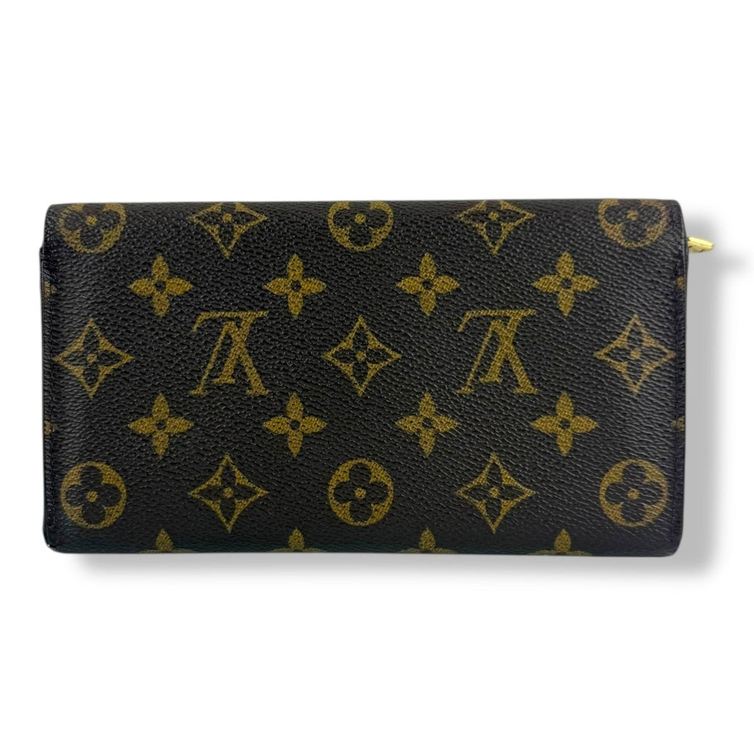 Louis Vuitton Sarah Brown Monogram Femme Wallet - Lux Central