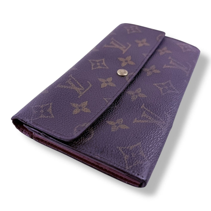 Louis Vuitton Sarah Brown Monogram Femme Wallet - Lux Central