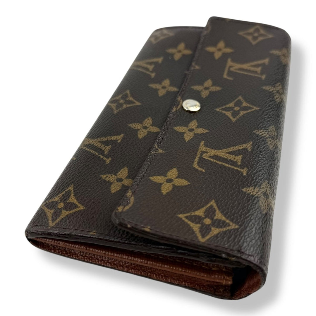 Louis Vuitton Sarah Brown Monogram Femme Wallet - Lux Central