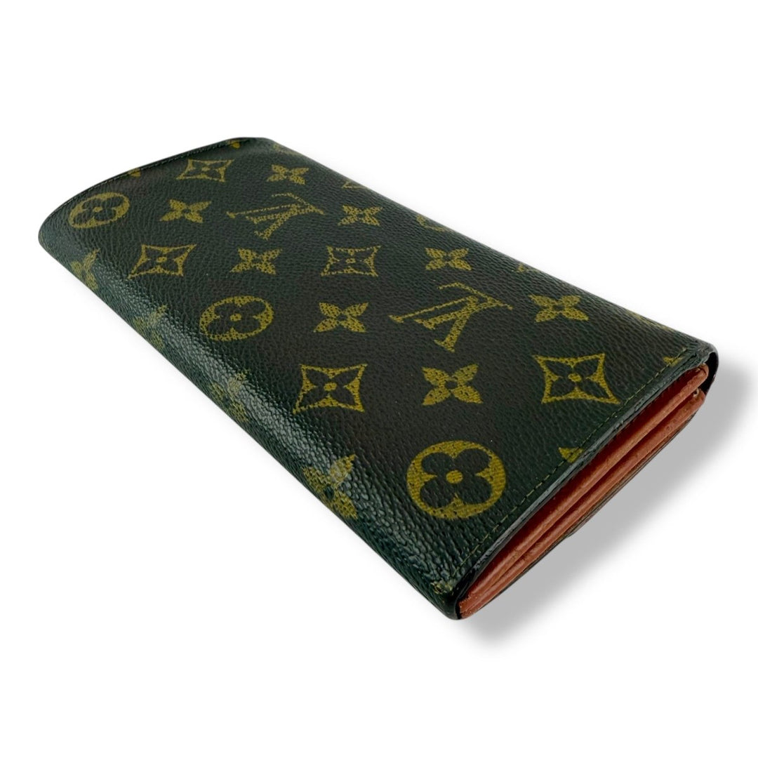 Louis Vuitton Sarah Brown Monogram Femme Wallet - Lux Central