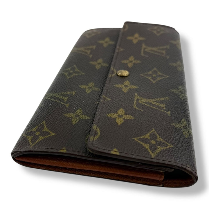 Louis Vuitton Sarah Brown Monogram Femme Wallet - Lux Central