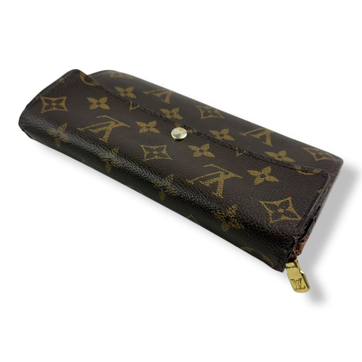 Louis Vuitton Sarah Brown Monogram Femme Wallet - Lux Central