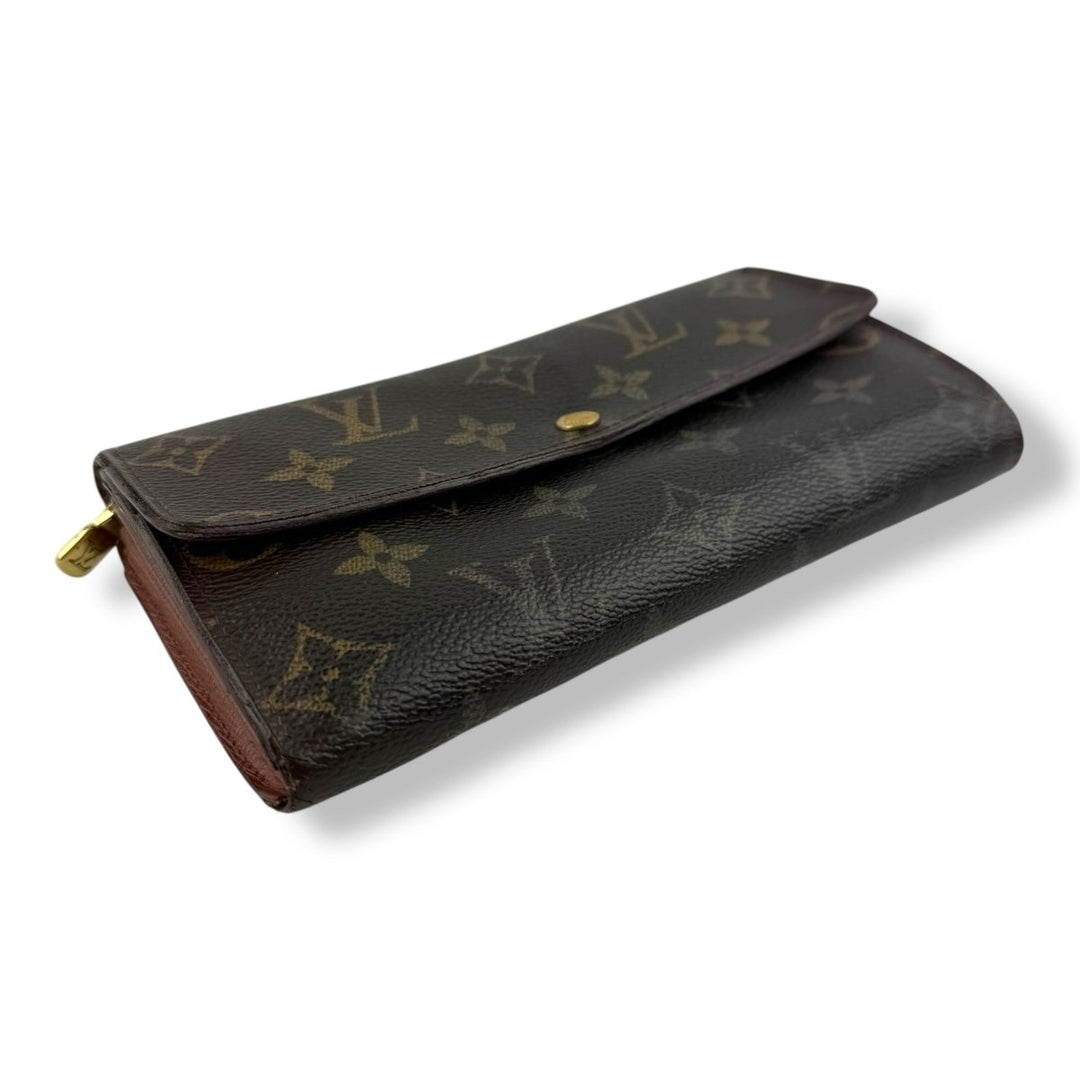 Louis Vuitton Sarah Brown Monogram Femme Wallet - Lux Central