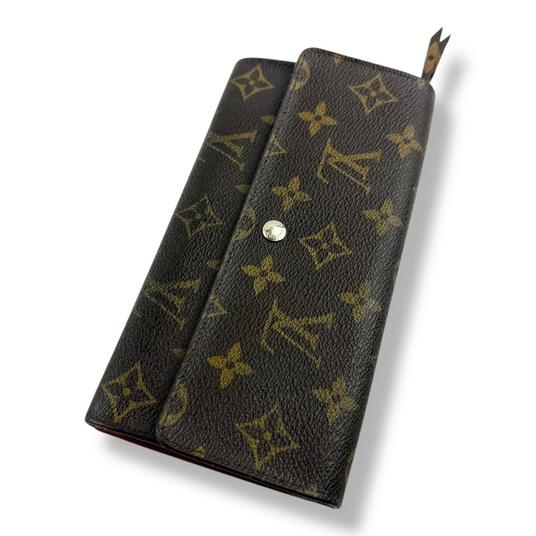 Louis Vuitton Sarah Brown Monogram Femme Wallet - Lux Central