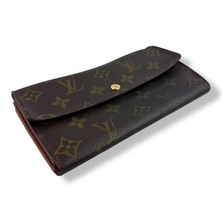 Louis Vuitton Sarah Brown Monogram Femme Wallet - Lux Central