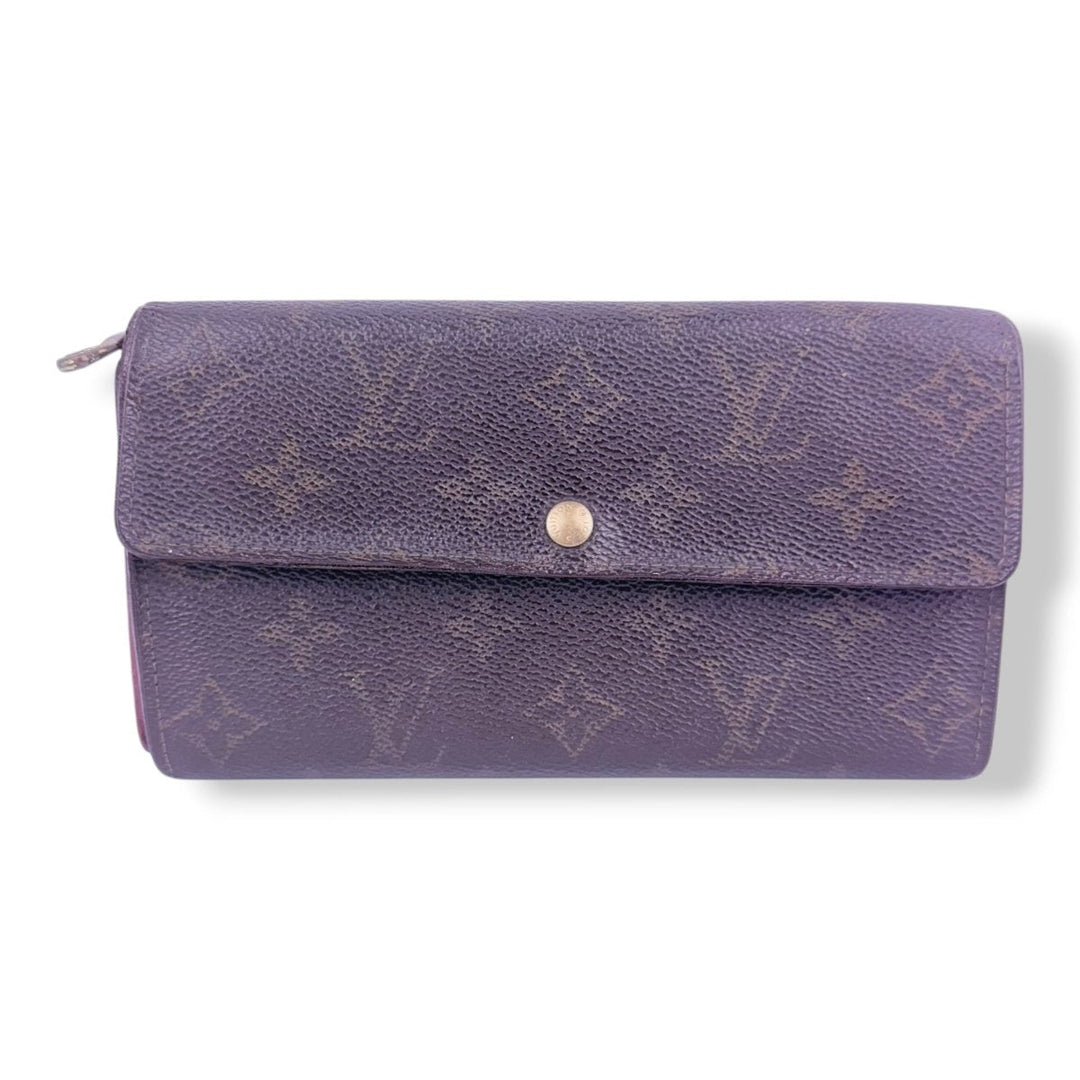 Louis Vuitton Sarah Brown Monogram Femme Wallet - Lux Central