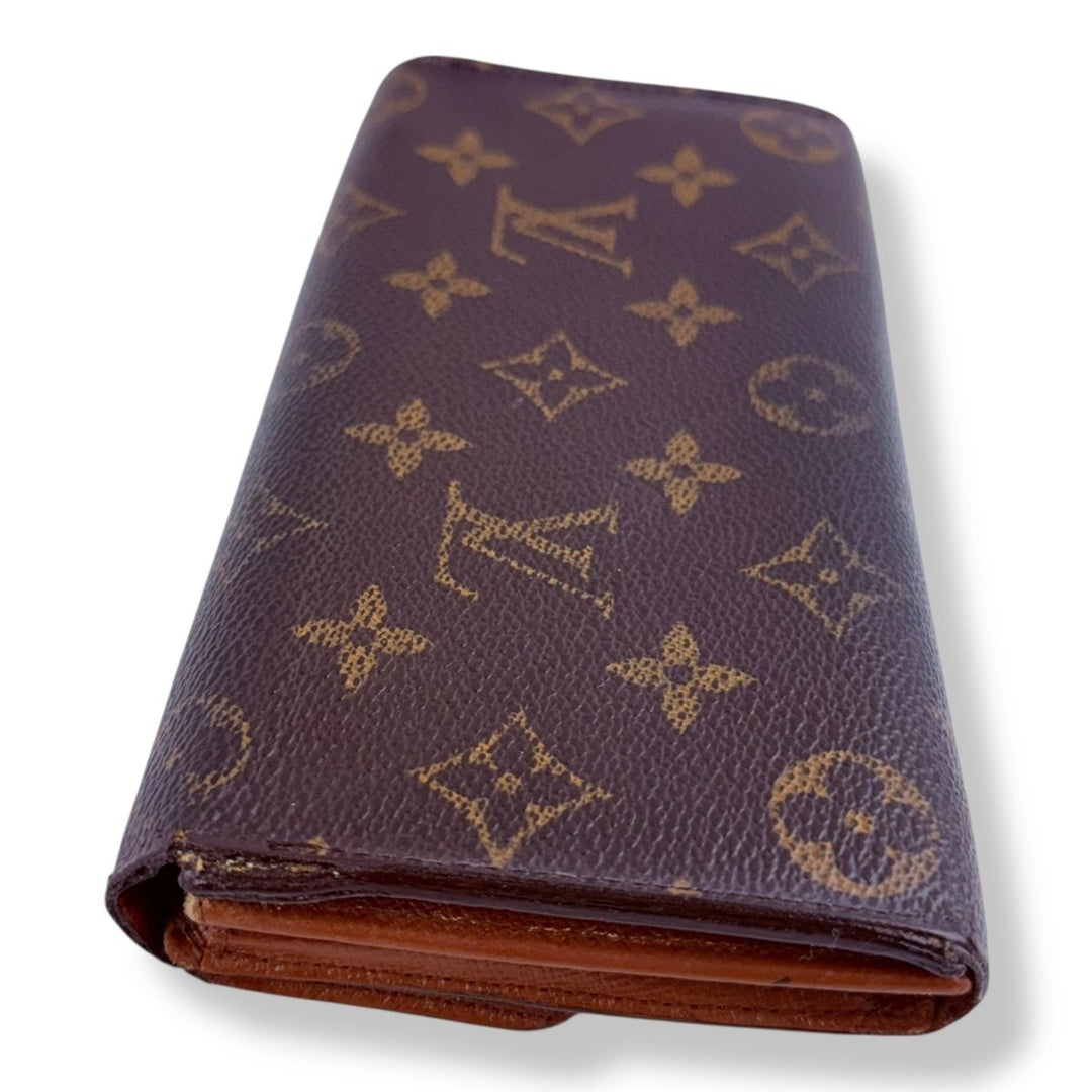 Louis Vuitton Sarah Brown Monogram Femme Wallet - Lux Central