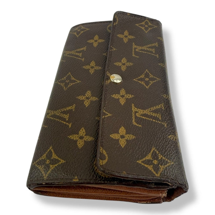 Louis Vuitton Sarah Brown Monogram Femme Wallet - Lux Central