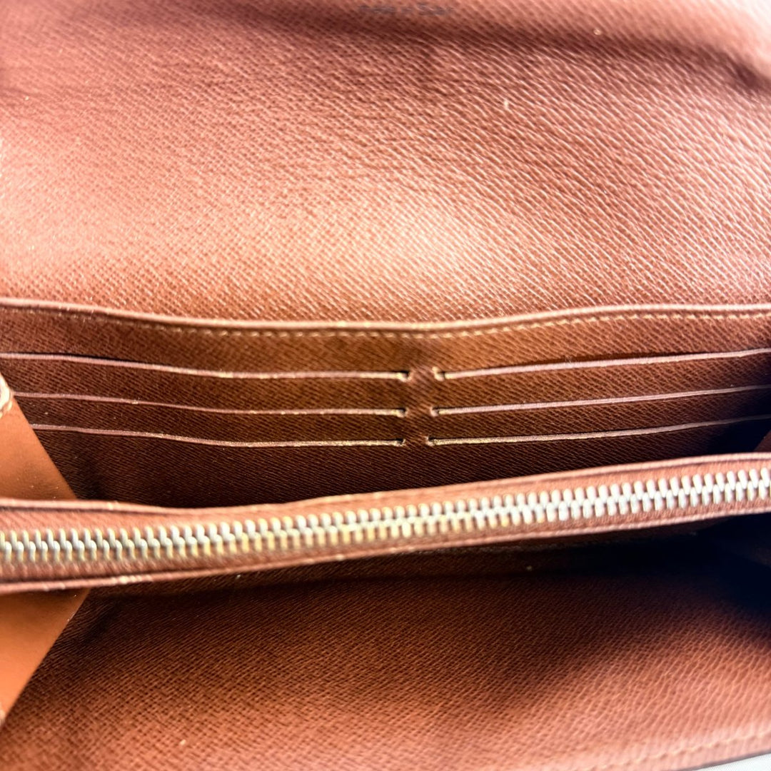 Louis Vuitton Sarah Brown Monogram Femme Wallet - Lux Central