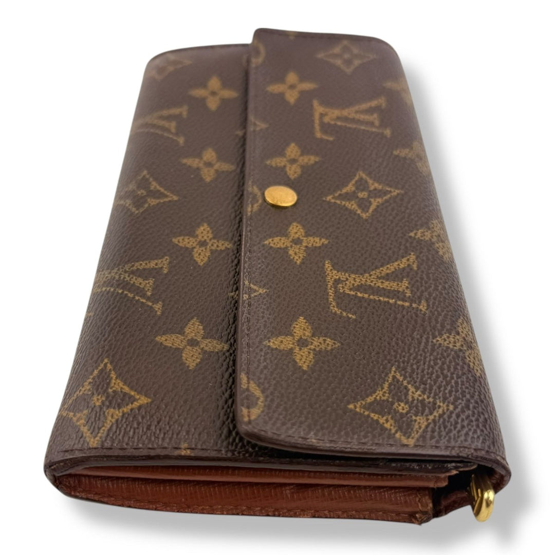 Louis Vuitton Sarah Brown Monogram Femme Wallet - Lux Central