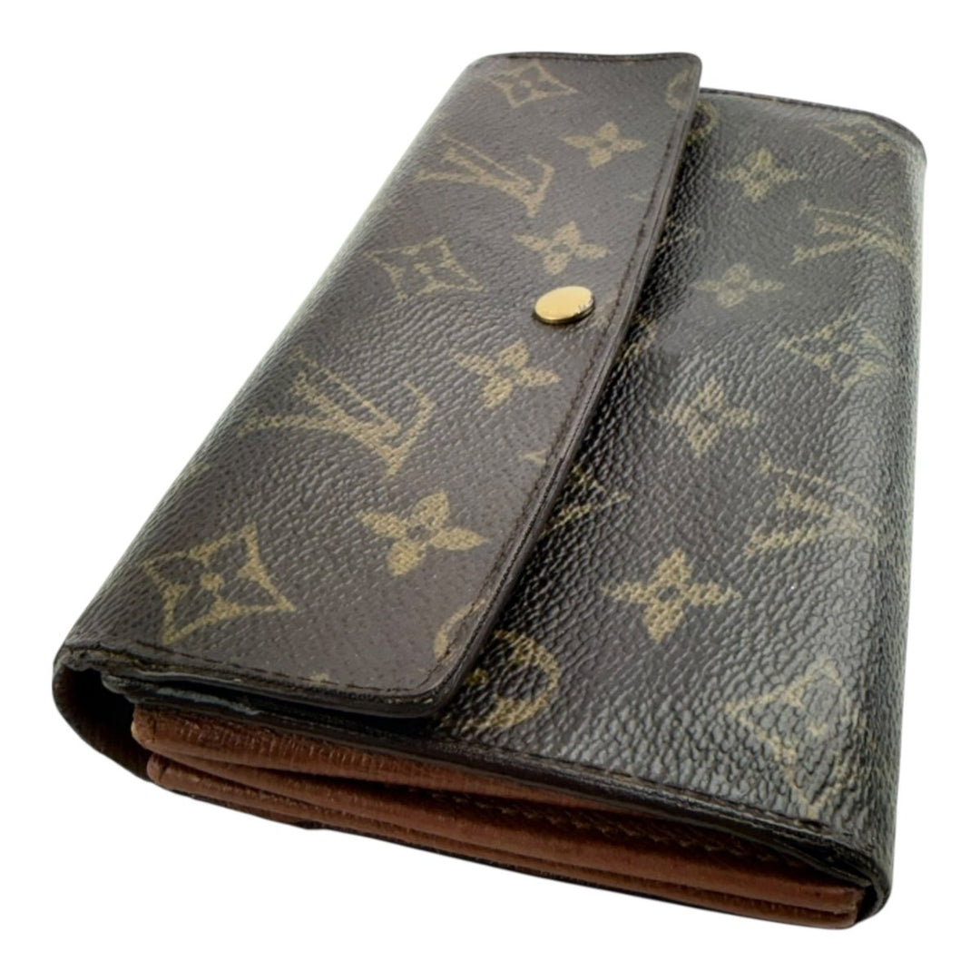 Louis Vuitton Sarah Brown Monogram Femme Wallet - Lux Central