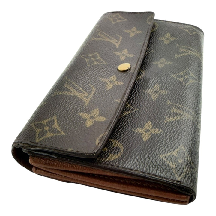 Louis Vuitton Sarah Brown Monogram Femme Wallet - Lux Central