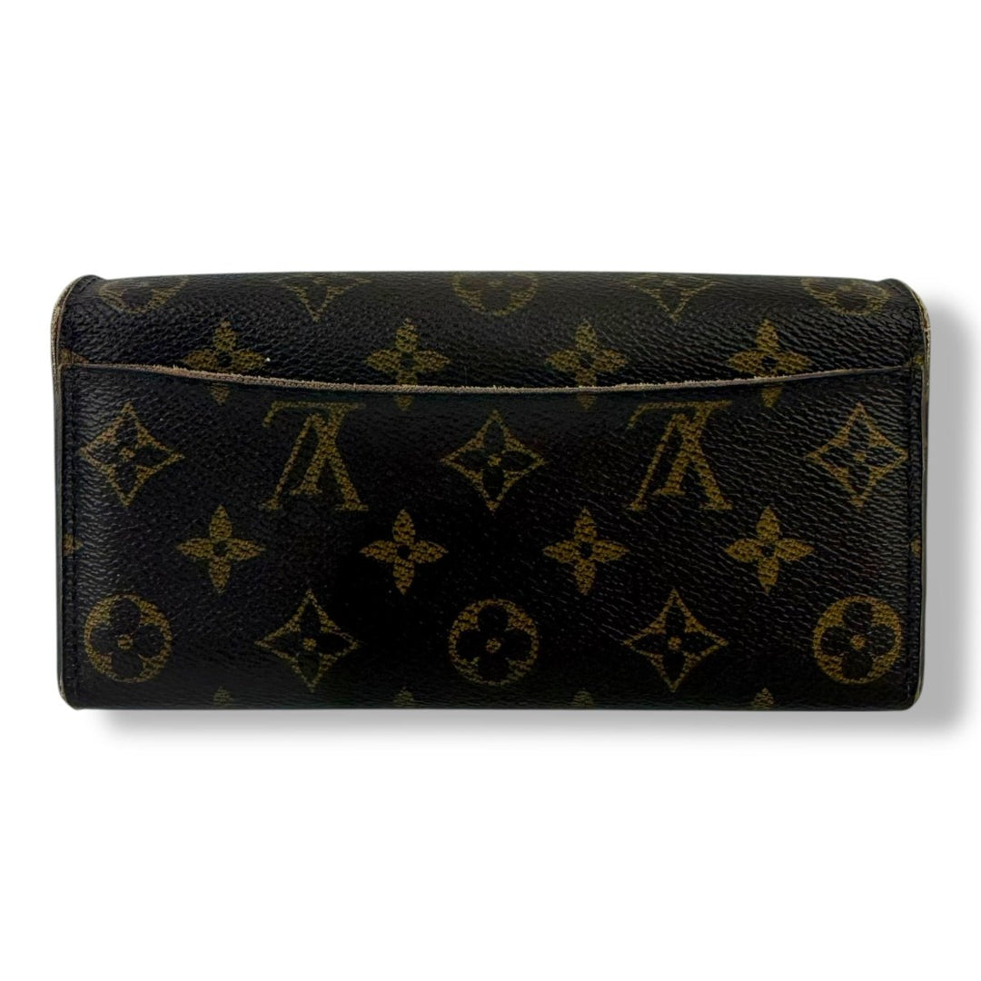 Louis Vuitton Sarah Brown Monogram Femme Wallet - Lux Central