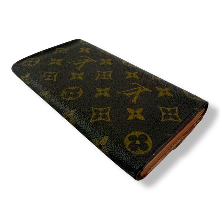 Louis Vuitton Sarah Brown Monogram Femme Wallet - Lux Central