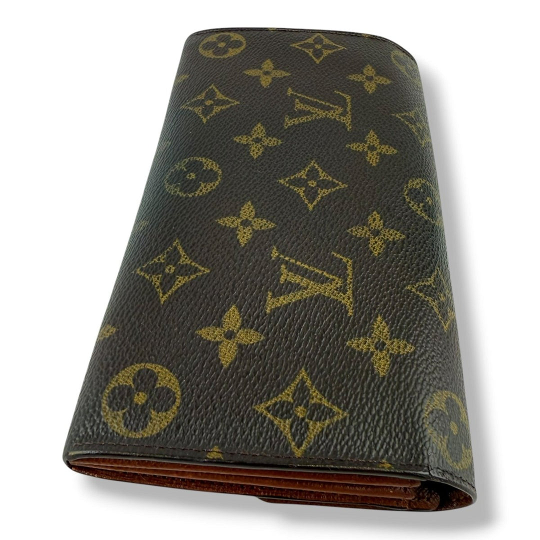 Louis Vuitton Sarah Brown Monogram Femme Wallet - Lux Central