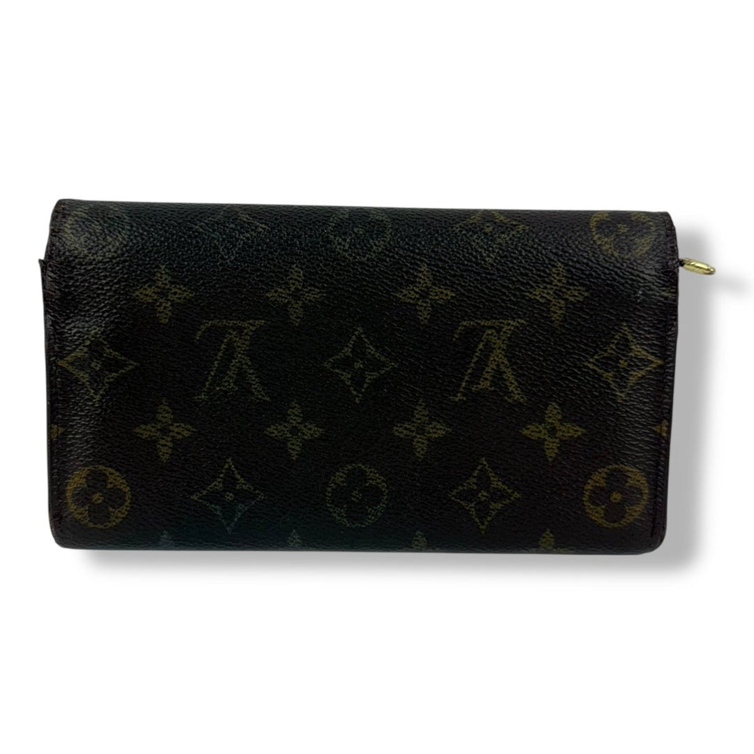 Louis Vuitton Sarah Brown Monogram Femme Wallet - Lux Central