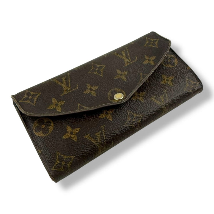 Louis Vuitton Sarah Brown Monogram Femme Wallet - Lux Central