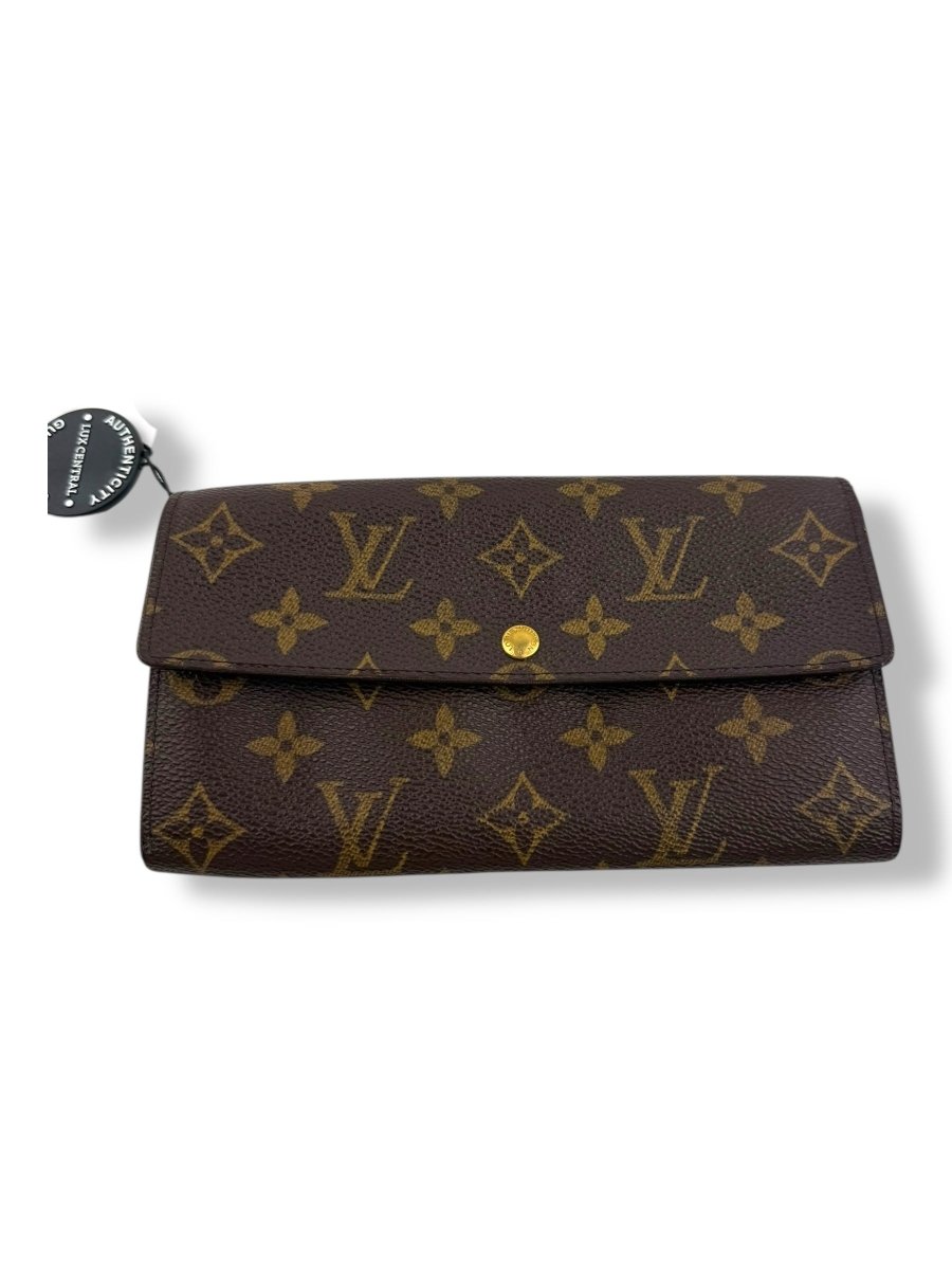 Louis Vuitton Sarah Brown Monogram Femme Wallet - Lux Central