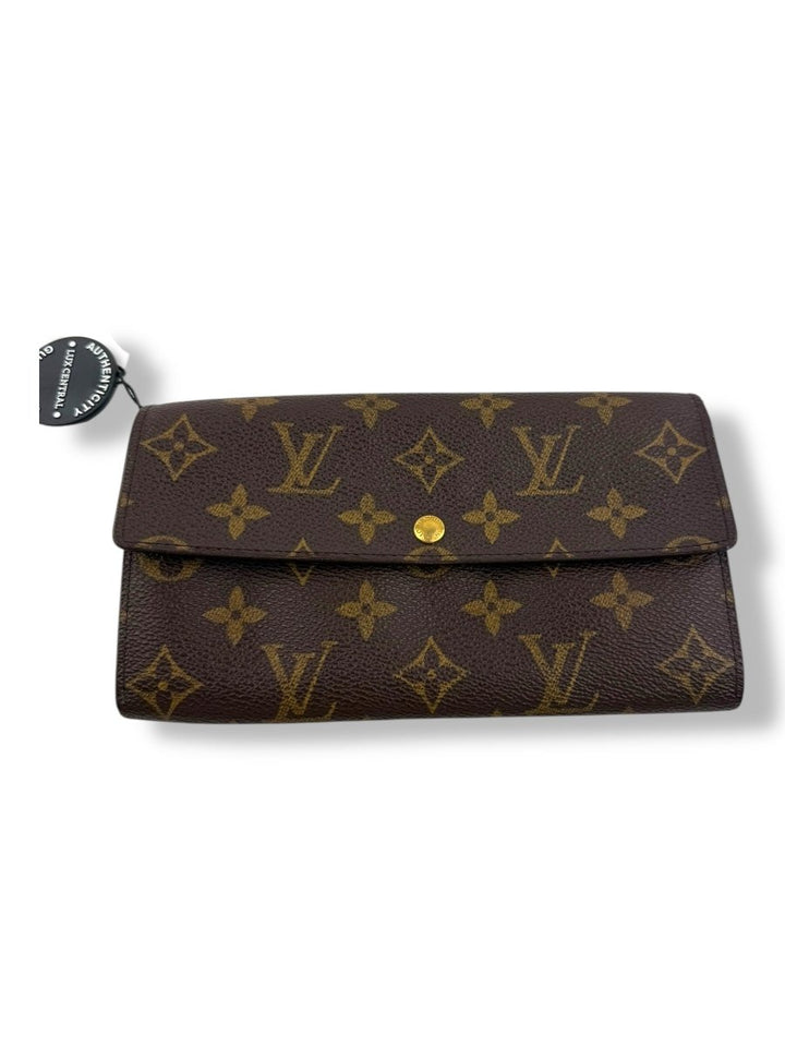 Louis Vuitton Sarah Brown Monogram Femme Wallet - Lux Central