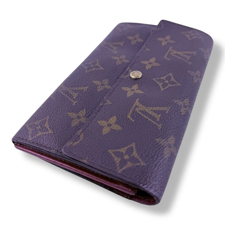 Louis Vuitton Sarah Brown Monogram Femme Wallet - Lux Central