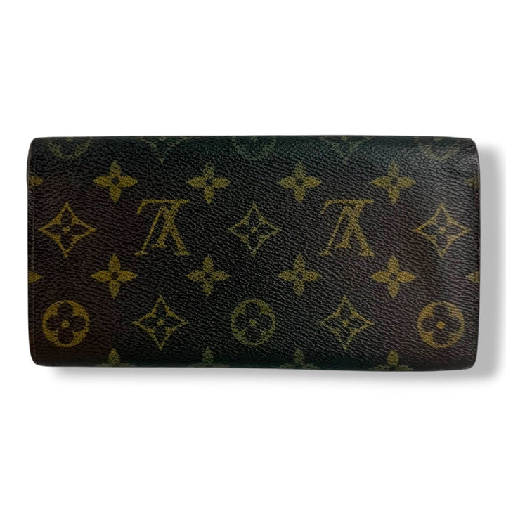 Louis Vuitton Sarah Brown Monogram Femme Wallet - Lux Central