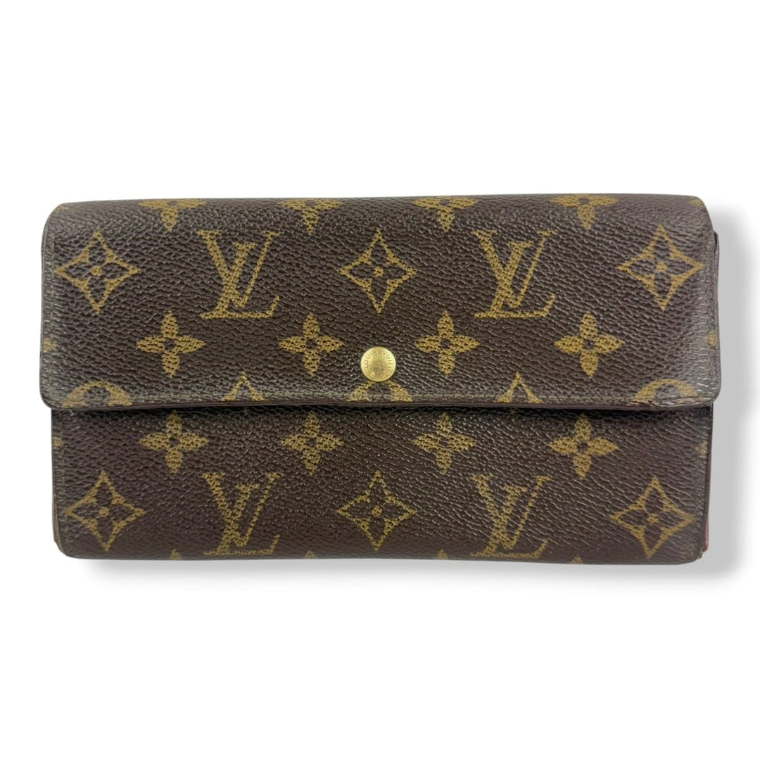 Louis Vuitton Sarah Brown Monogram Femme Wallet - Lux Central