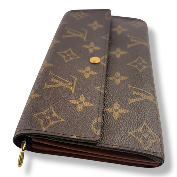 Louis Vuitton Sarah Brown Monogram Femme Wallet - Lux Central