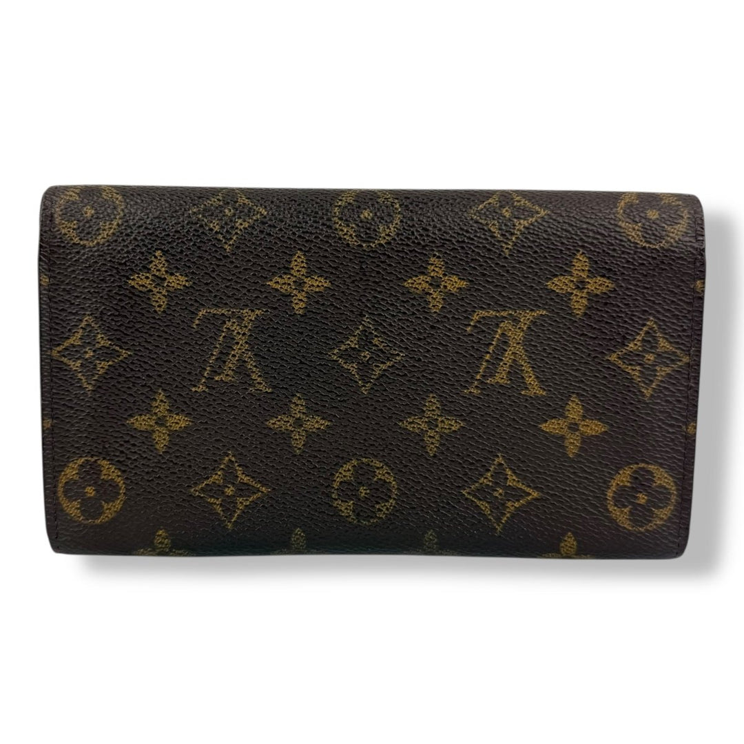 Louis Vuitton Sarah Brown Monogram Femme Wallet - Lux Central