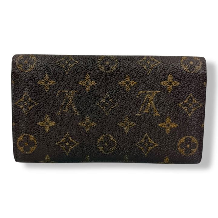 Louis Vuitton Sarah Brown Monogram Femme Wallet - Lux Central