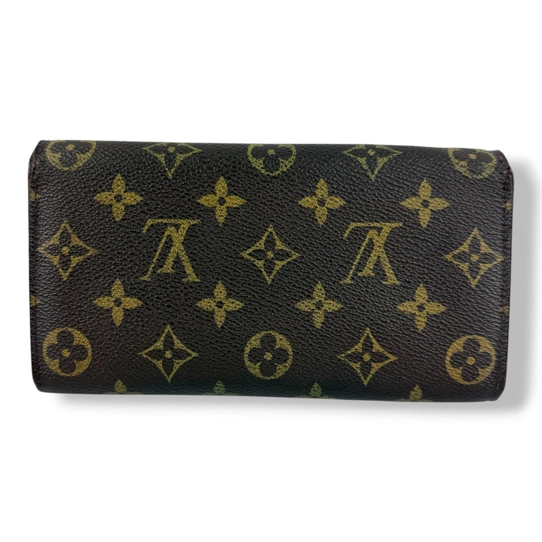 Louis Vuitton Sarah Brown Monogram Femme Wallet - Lux Central