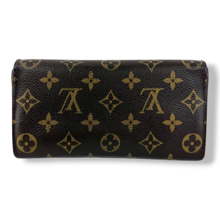 Louis Vuitton Sarah Brown Monogram Femme Wallet - Lux Central