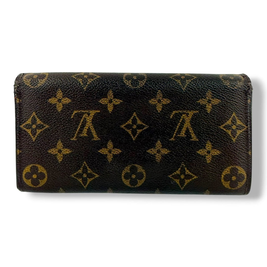Louis Vuitton Sarah Brown Monogram Femme Wallet - Lux Central