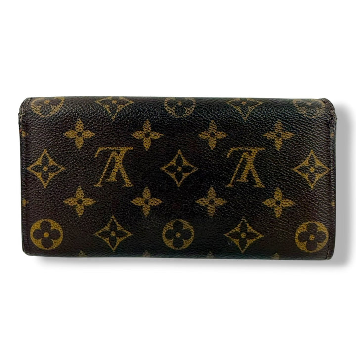 Louis Vuitton Sarah Brown Monogram Femme Wallet - Lux Central