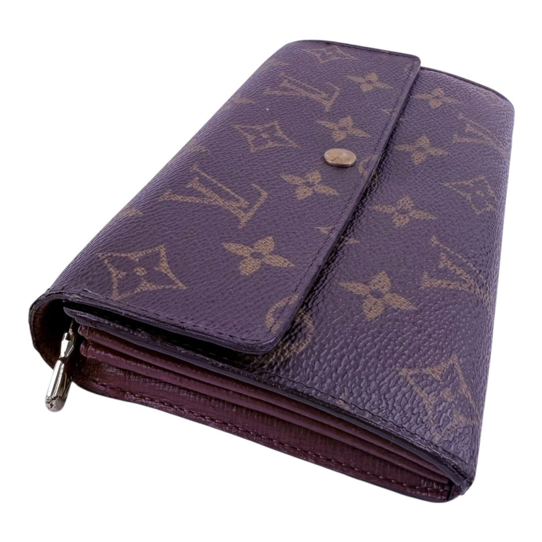Louis Vuitton Sarah Brown Monogram Femme Wallet - Lux Central