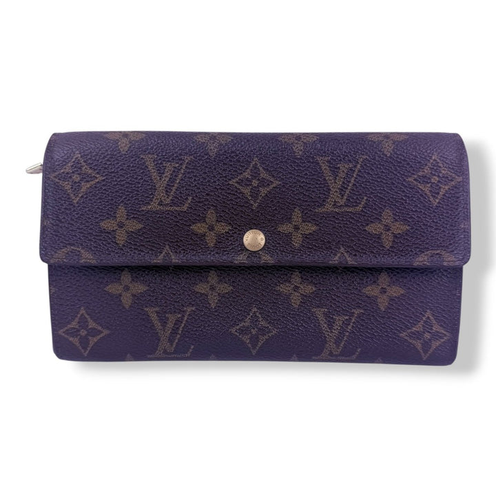 Louis Vuitton Sarah Brown Monogram Femme Wallet - Lux Central