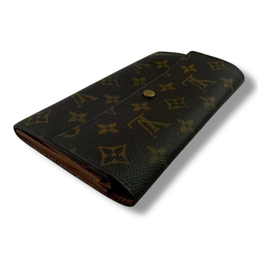 Louis Vuitton Sarah Brown Monogram Femme Wallet - Lux Central