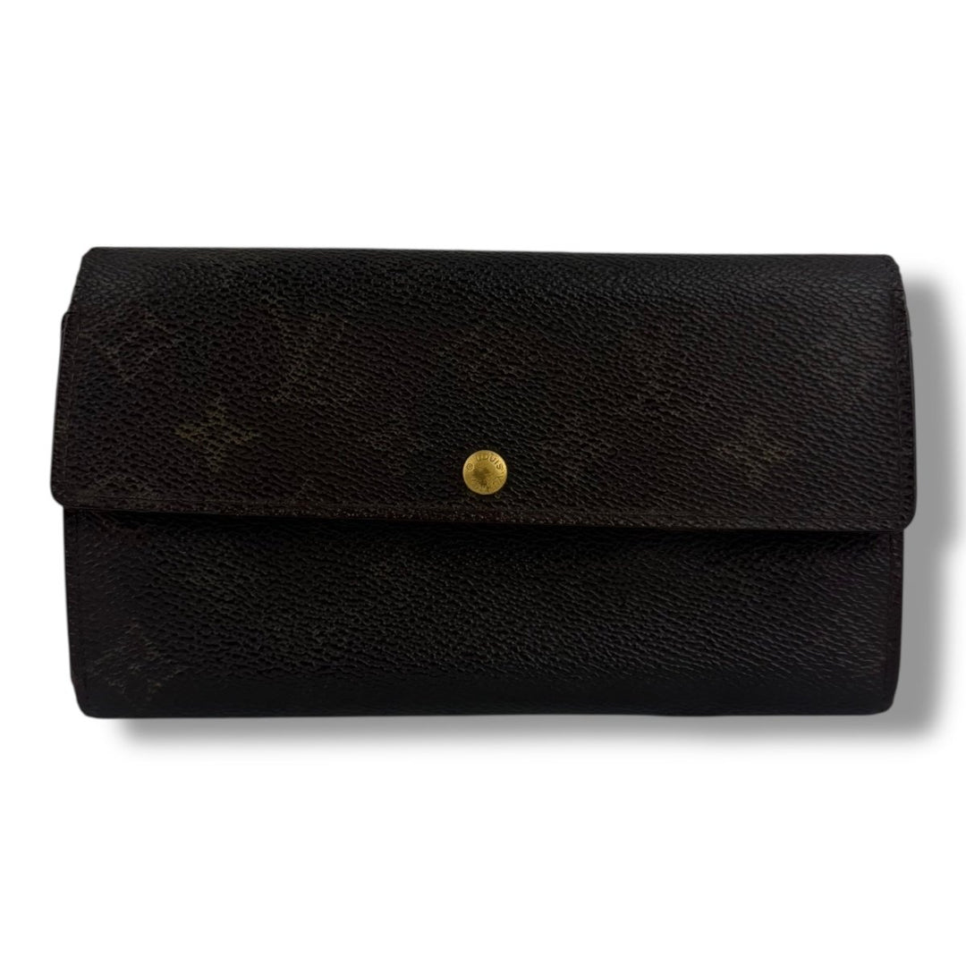 Louis Vuitton Sarah Brown Monogram Femme Wallet - Lux Central