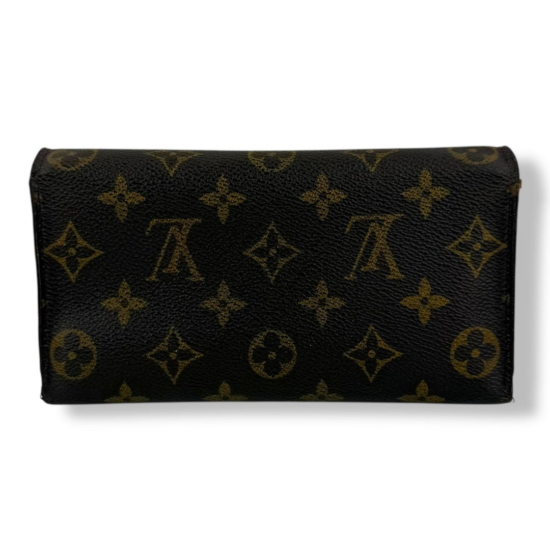 Louis Vuitton Sarah Brown Monogram Femme Wallet - Lux Central