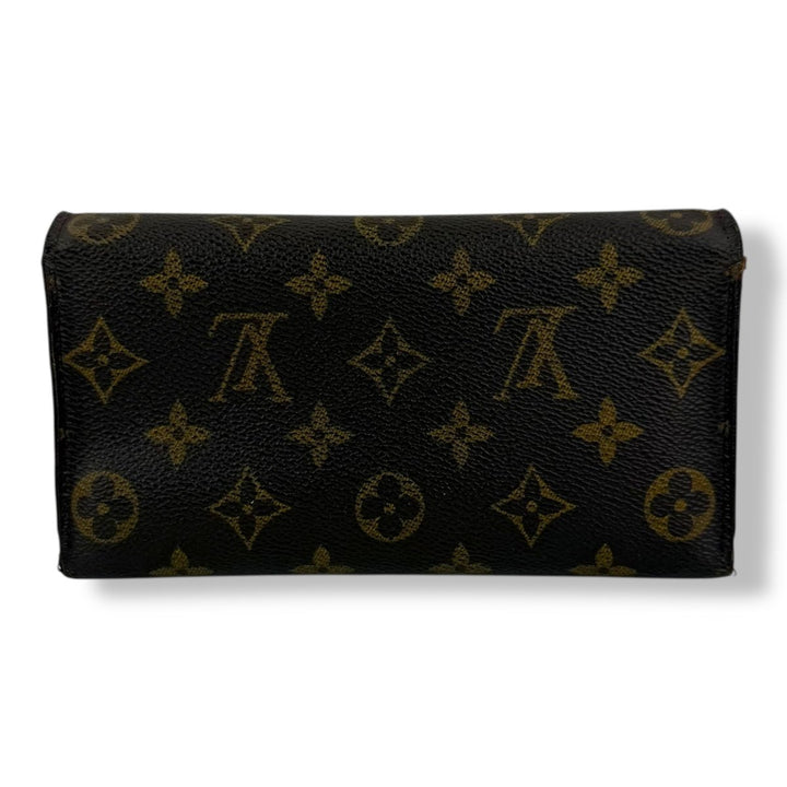 Louis Vuitton Sarah Brown Monogram Femme Wallet - Lux Central