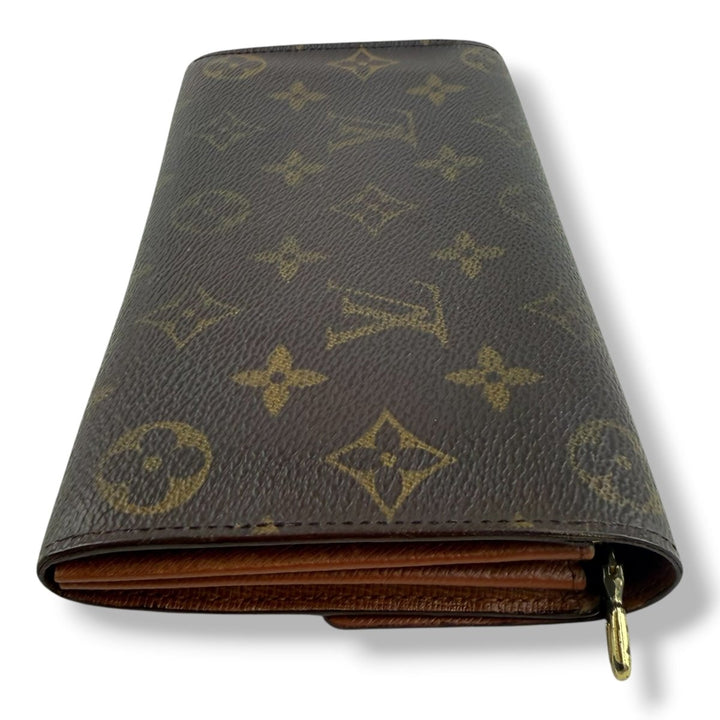 Louis Vuitton Sarah Brown Monogram Femme Wallet - Lux Central