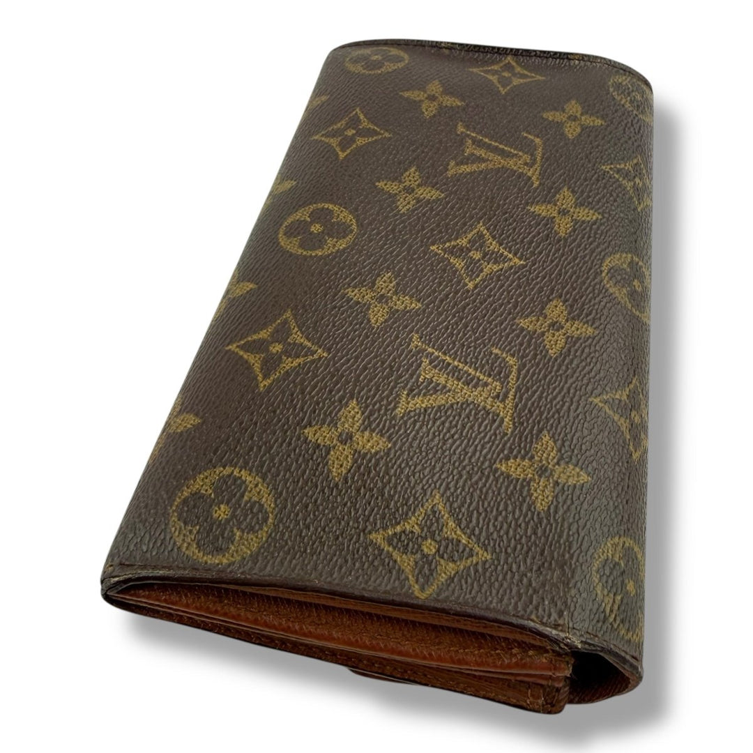 Louis Vuitton Sarah Brown Monogram Femme Wallet - Lux Central