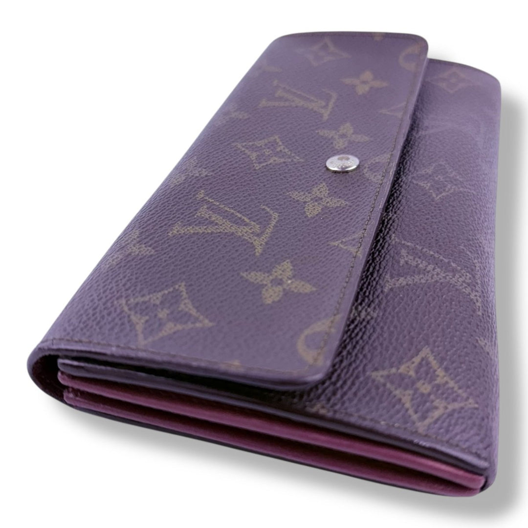 Louis Vuitton Sarah Brown Monogram Femme Wallet - Lux Central