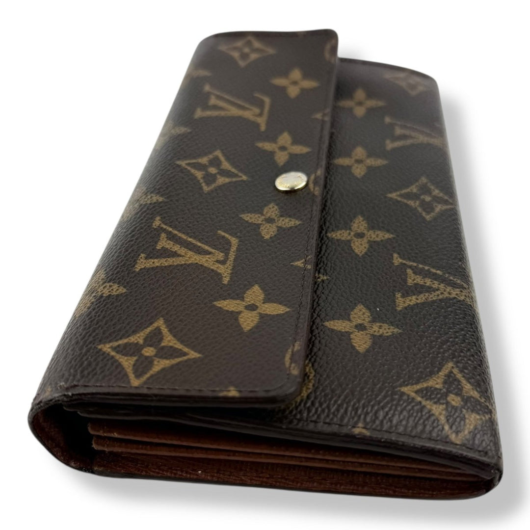 Louis Vuitton Sarah Brown Monogram Femme Wallet - Lux Central