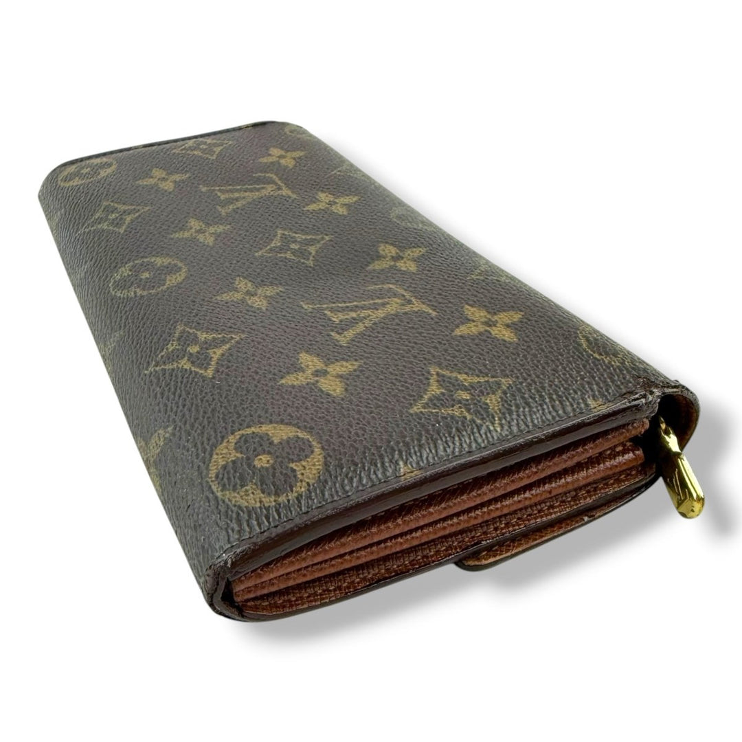 Louis Vuitton Sarah Brown Monogram Femme Wallet - Lux Central