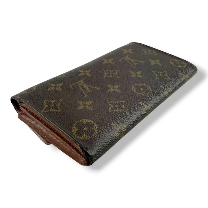 Louis Vuitton Sarah Brown Monogram Femme Wallet - Lux Central