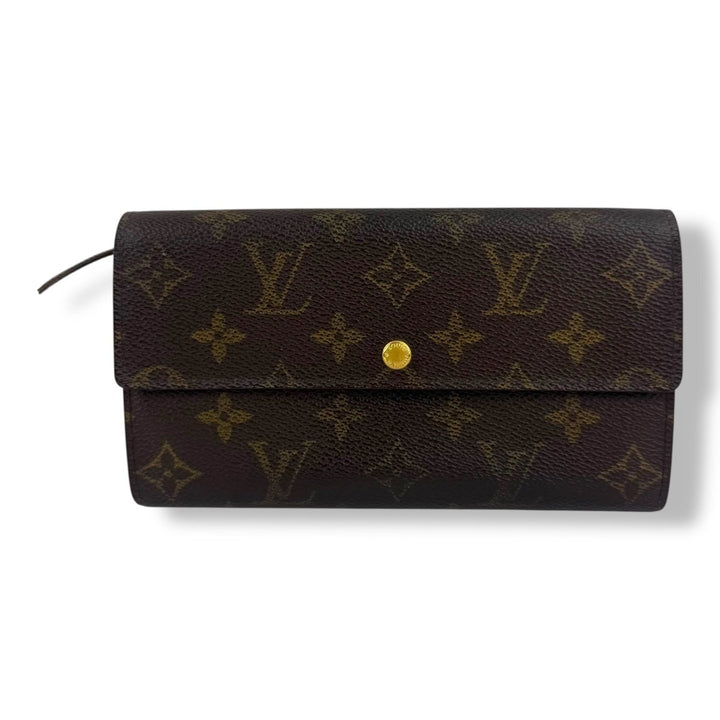 Louis Vuitton Sarah Brown Monogram Femme Wallet - Lux Central
