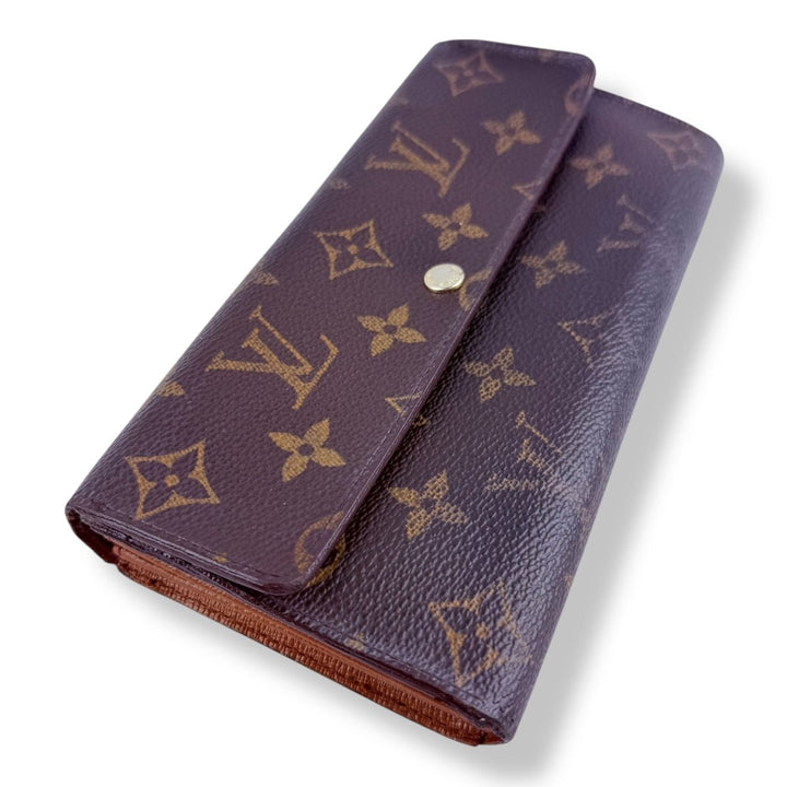 Louis Vuitton Sarah Brown Monogram Femme Wallet - Lux Central