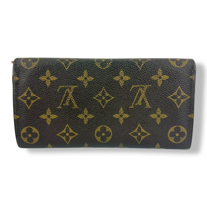 Louis Vuitton Sarah Brown Monogram Femme Wallet - Lux Central